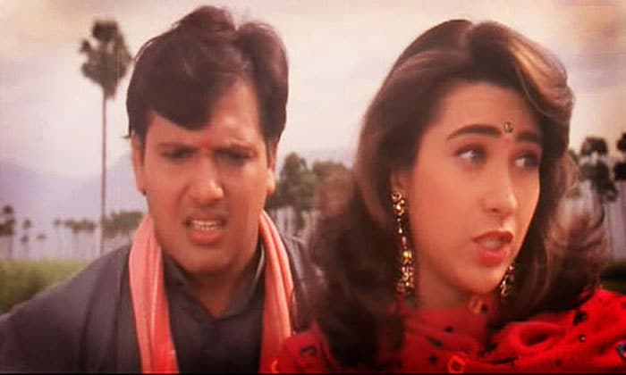 Karisma then formed a hit partnership with Govinda, appearing in movies like <i>Raja Babu</i> directed by David Dhawan.