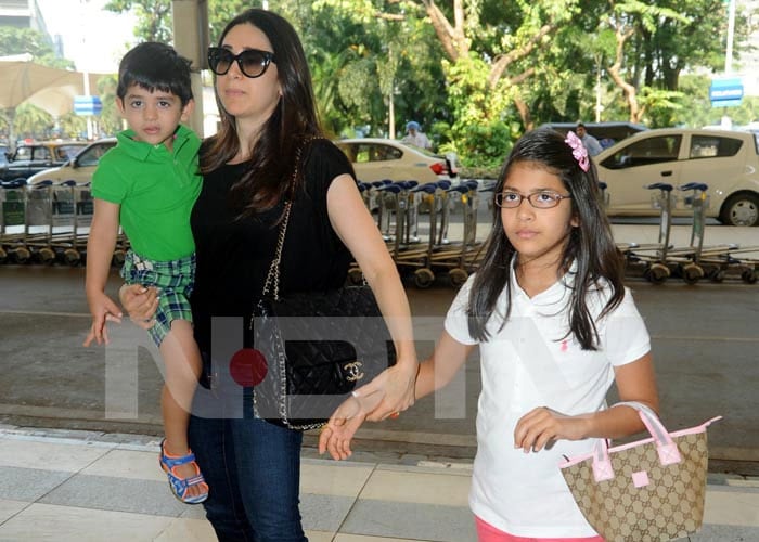 Karisma and Sunjay have two children together. Daughter Samaira was born on March 11, 2005 and son Kiaan Raj Kapoor on March 12, 2010.