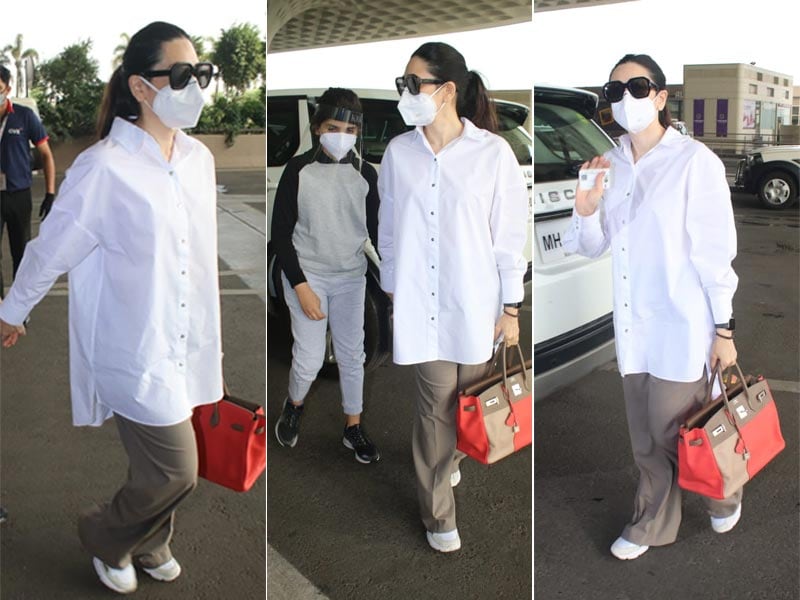 Photo : We Want To Be As Comfy As Karisma Kapoor While Flying