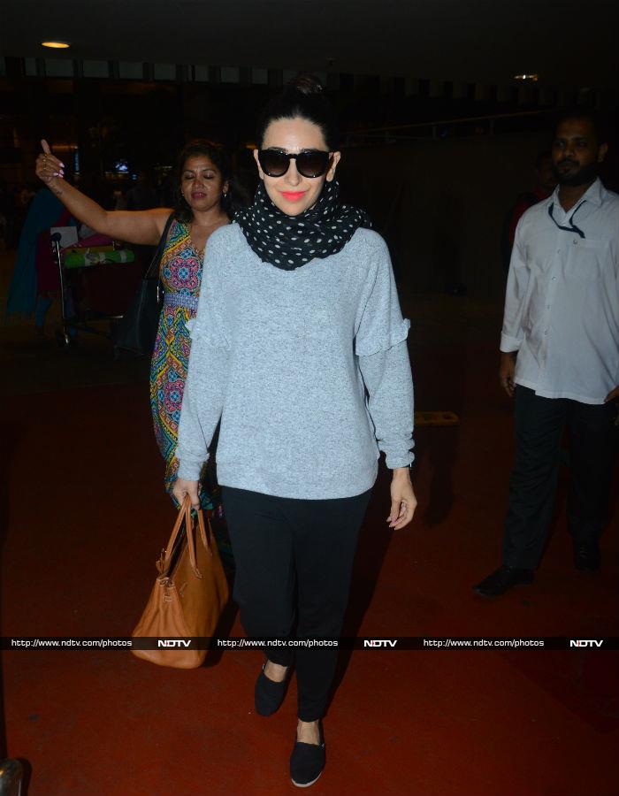 A Kapoor Sister Spotted At The Airport