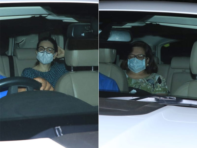 Karisma Kapoor And Mom Babita Visit Kareena Kapoor