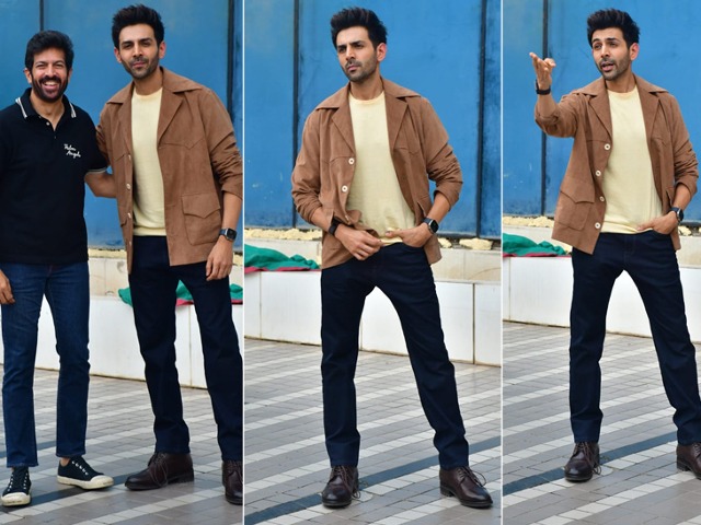 Kartik Aaryan And His <i>Chandu Champion</i> Director Kabir Khan Answered The Work Call Like This