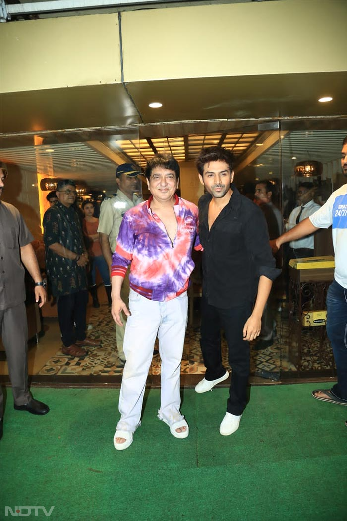 Kartik, Gajraj And Sajid\'s Night Out