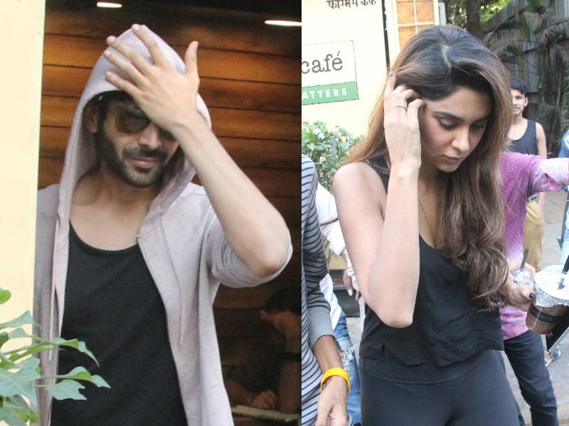 Photo : Kartik Aaryan Spotted On A Date With Rumoured Girlfriend