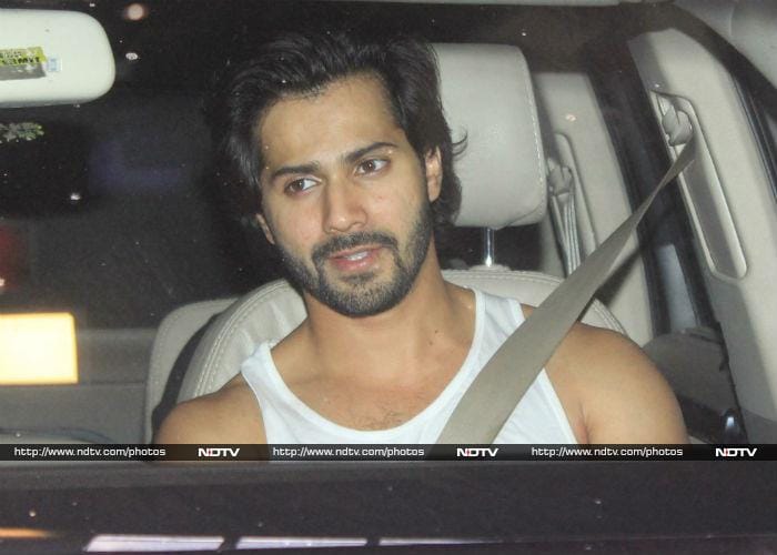 Varun Dhawan kept his date with the gym.