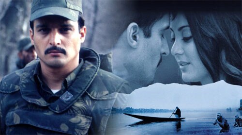 Set in the Kashmir Valley, <i>Yahaan</i> is the story of an Indian army captain (Jimmy Shergill) who falls in love with a Kashmiri Muslim girl (Minissha Lamba). The film explores how the two lovers get caught in the crossfire between the army and the militants.