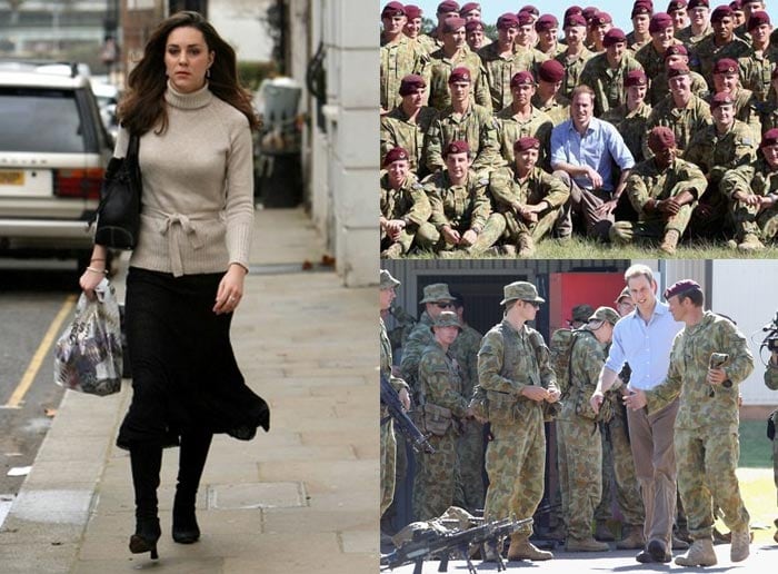 <b>Temporary split:</b> With William starting Army training at Dorset and Kate living in London, the couple confirmed a split in April 2007, with his move to the army camp given as a reason for the 'mutual' decision. Some say this brief split was more to give Kate a chance to adjust to the limelight, in a way to protect her from the media frenzy his mother Princess Di was thrust in, without proper training.