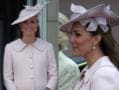 Photo : Pregnant Kate wears baby pink for last outing