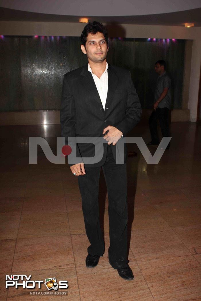 Mihir aka Amar Upadhyay looked dapper in black.