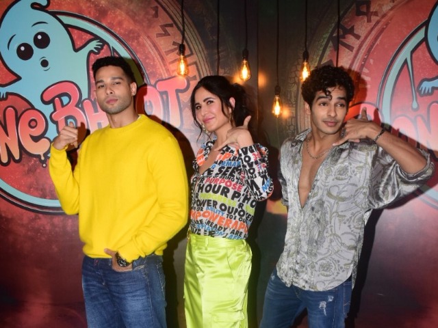 Katrina Kaif, Siddhant Chaturvedi And Ishaan Khatter Are On <i>Phone Bhoot</i> Duty