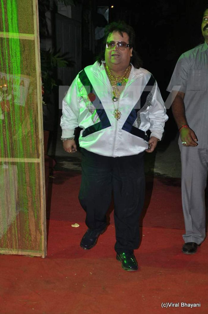 Music director Bappi Lahiri