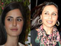 Photo : Katrina, Rani at wedding bash