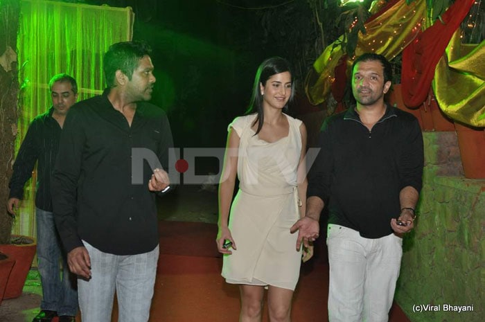 Katrina Kaif with designer Rocky S and ace photographer Atul Kasbekar