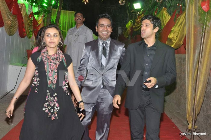 Rani Mukherjee with Farhan Akhtar