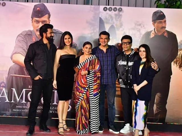Photo : Katrina, Vidya And Other Stars At Vicky Kaushal's Sam Bahadur Screening