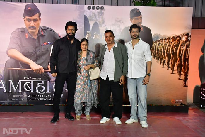 Katrina, Vidya And Other Stars At Vicky Kaushal\'s Sam Bahadur Screening