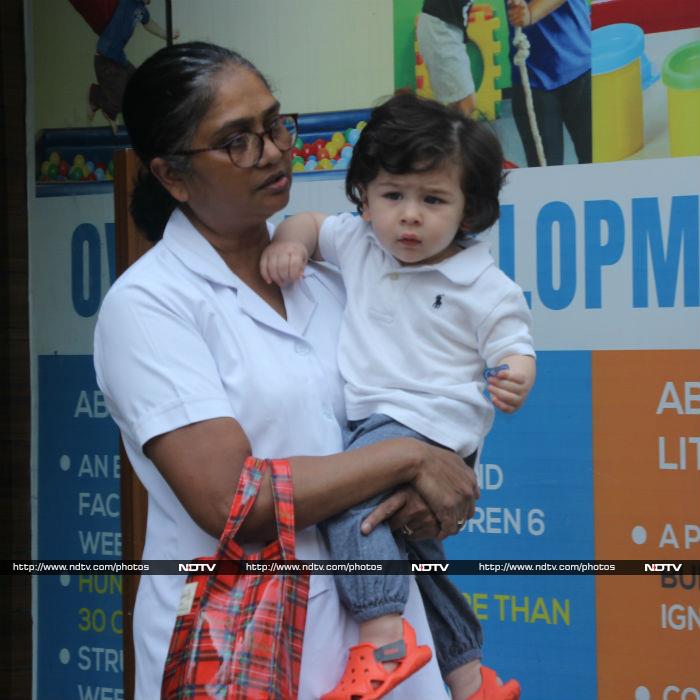 Katrina\'s Play Date With Baby Ahil