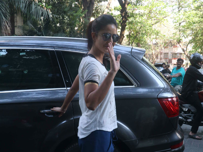 जिम में पसीना बहा रहीं कैटरीना कैफ