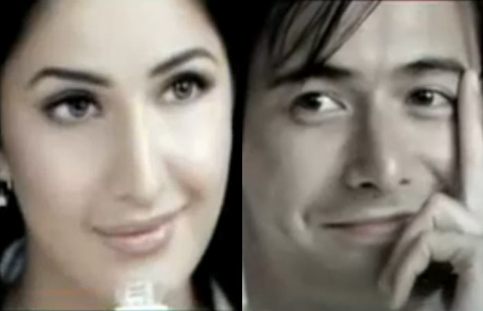 A young model fell for Katrina Kaif in the Slice commercial.