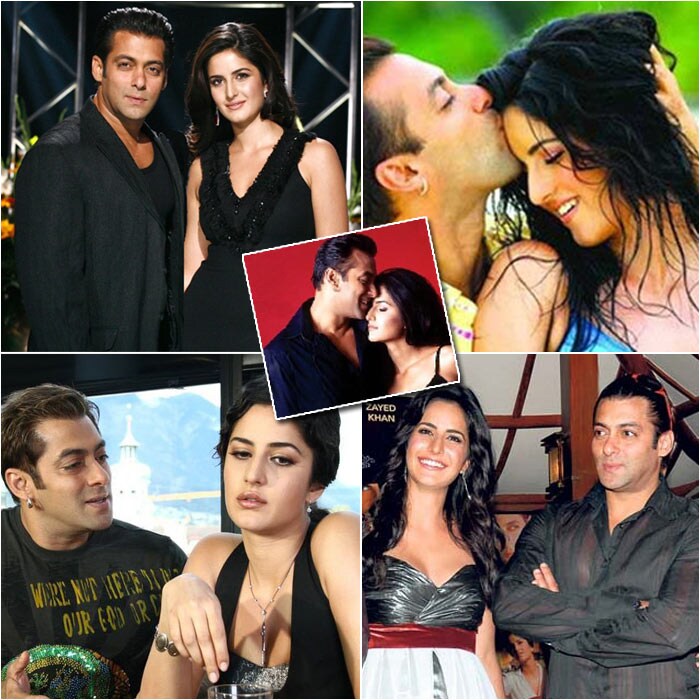 Ever since her entry into films, Katrina Kaif has been romantically linked to Bollywood's bad boy Salman Khan. The two have often been spotted together at many events. The two have worked together in movies like <i>Maine Pyaar Kyun Kiya</i> and <i>Yuvraaj</i>.