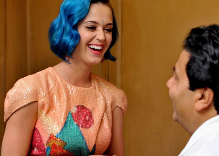 First pics: Katy Perry in India