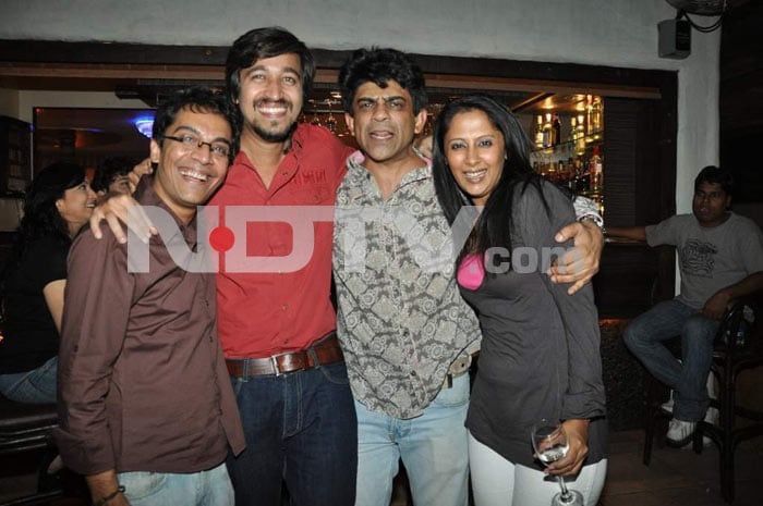 Television stars attend Kavita Kaushik's birthday bash.