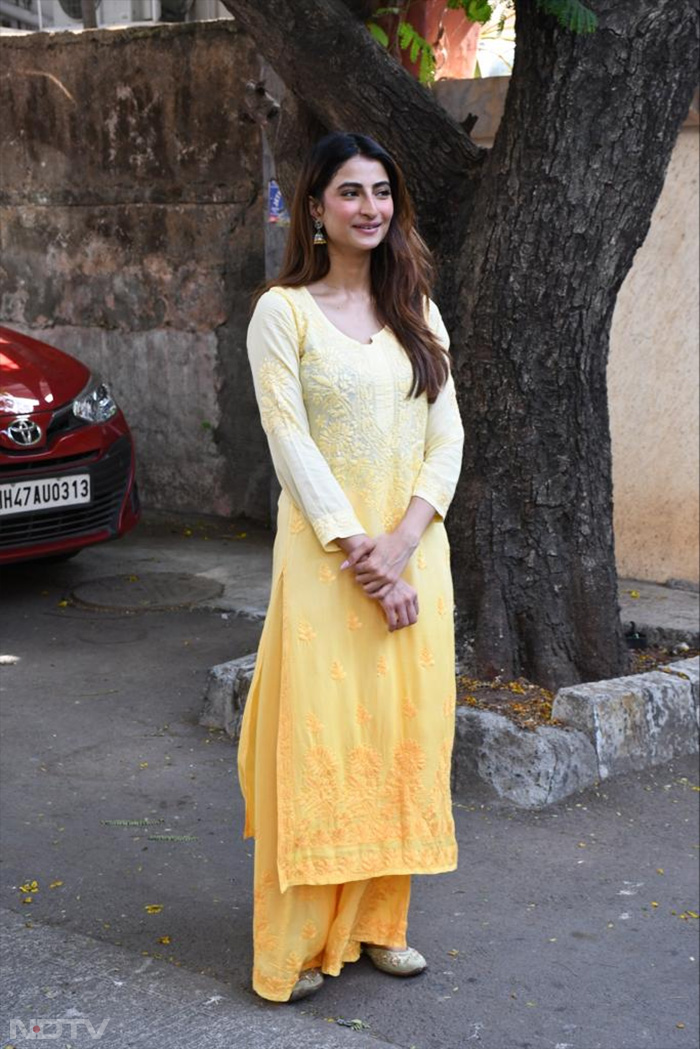 Palak Tiwari was also clicked during her day out. (Image courtesy: Varinder Chawla)