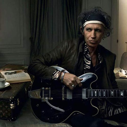 <B>Ad mad</b>: Prior to Madonna, it was Keith Richards who endorsed luggage brand Louis Vuitton. The ad's tag line said, <I>Some journeys cannot be put into words</i>.