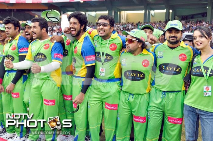 Kerala Strikers\' first win in CCL