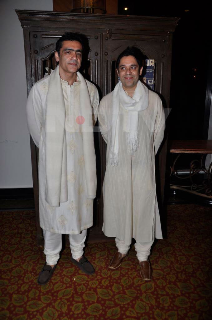 Producers Ajay and Sanjeev Bijli pose for a photograph.