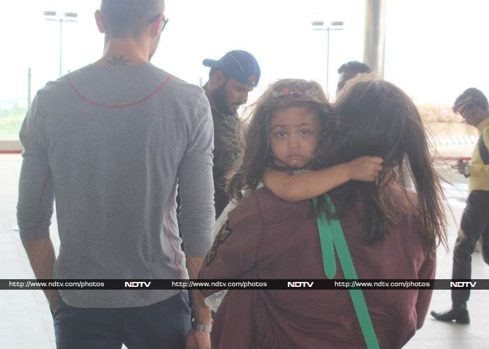 Daddy\'s Girl: Khushi Welcomed By Boney Kapoor With A Hug