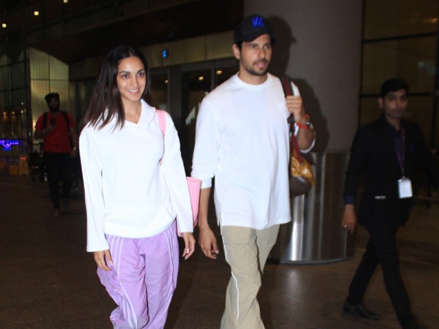 Kiara Advani-Sidharth Malhotra Return From Vacation