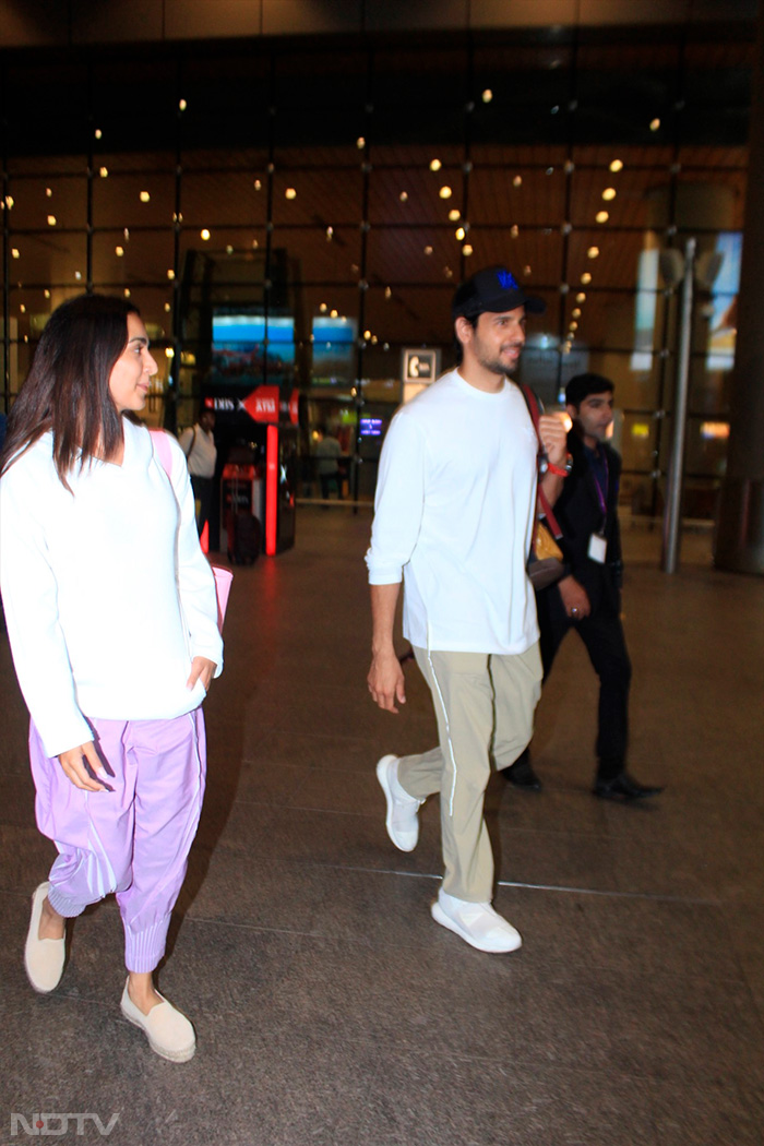 Kiara Advani-Sidharth Malhotra Return From Vacation