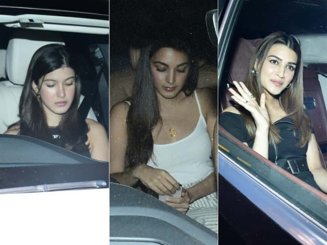 Kiara, Kriti, Shanaya And Others At <i>Jersey</i> Screening