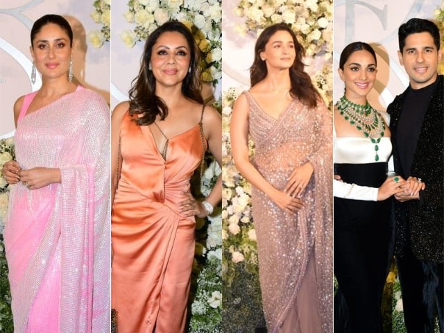 Photo : Kiara-Sidharth's Star-Studded Reception: Alia Bhatt, Kareena Kapoor, Gauri Khan And Others