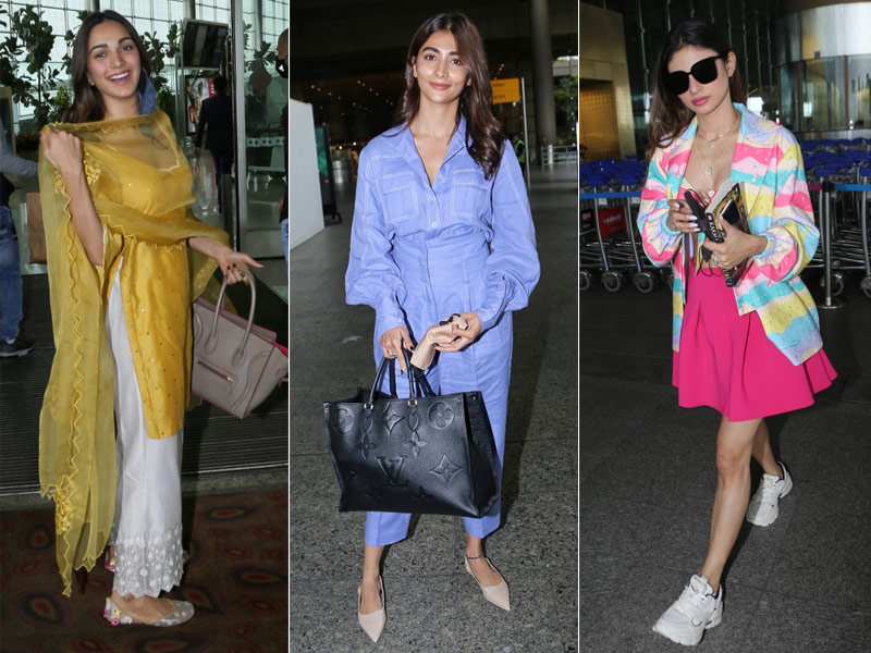 We Love Kiara Advani, Mouni Roy And Pooja Hegde's Airport Style We Love Kiara Advani, Mouni Roy And Pooja Hegde's Airport Style