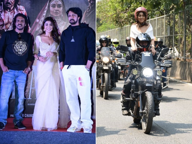 Kichcha Sudeep, Shriya Saran And Upendra On <i>Kabzaa</i> Duty