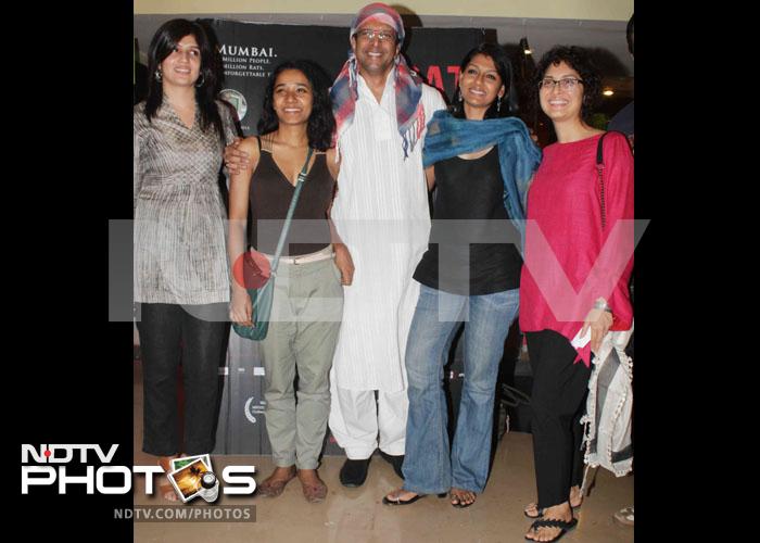 Spotted: Kiran Rao at the special screening of The Rat Race