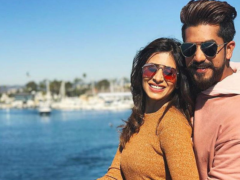 Kishwer And Suyyash Rai Make First Official Appearance As Mr And Mrs