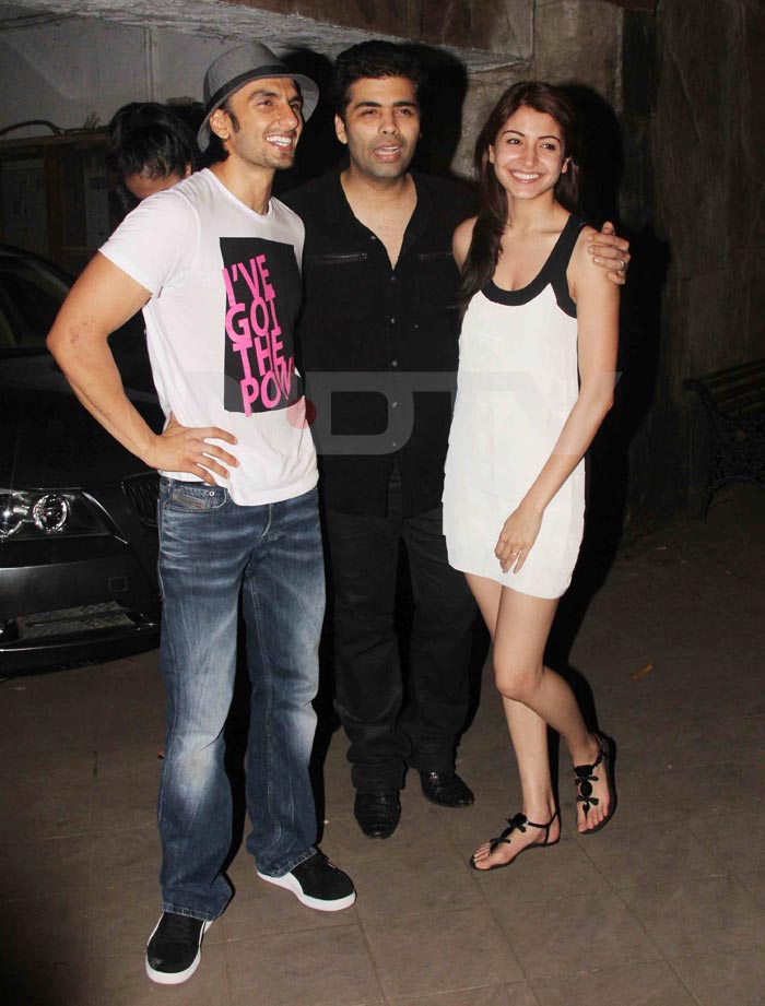 But of course, up-and-coming actor Ranveer stole the show there.