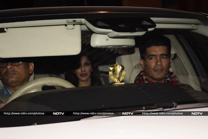 Sophie Choudry and Manish Malhotra came together.