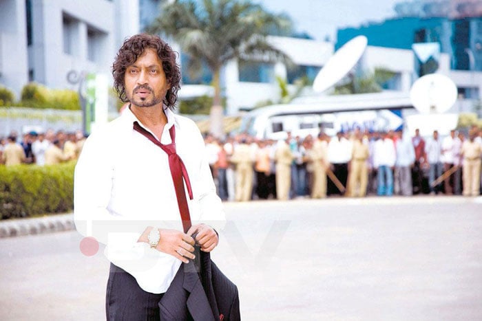 Irrfan Khan in a still from the movie.