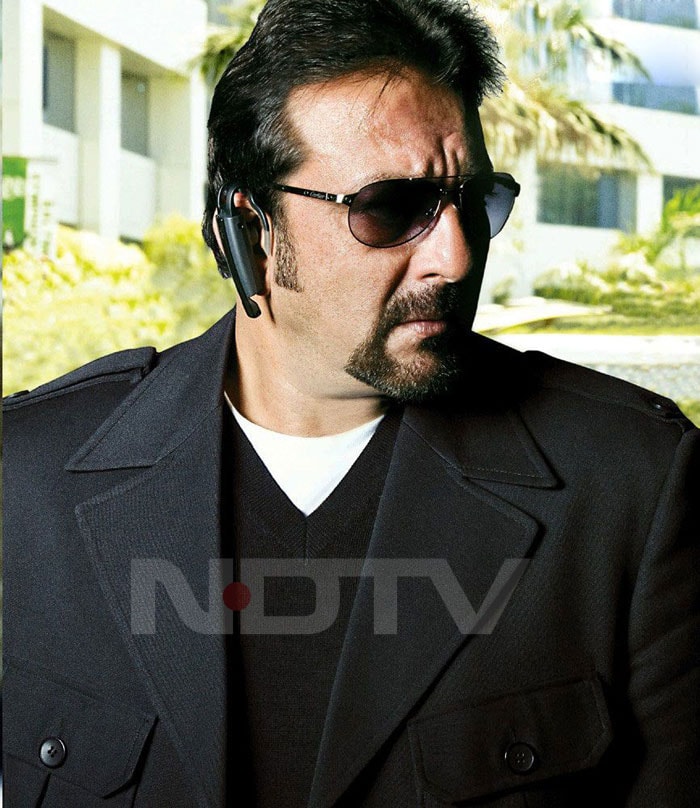 Sanjay Dutt strikes a formidable pose.