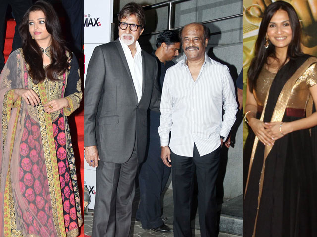 <i>Papa kehte hain</i>: Ash, Soundarya, Big B and Rajinikanth