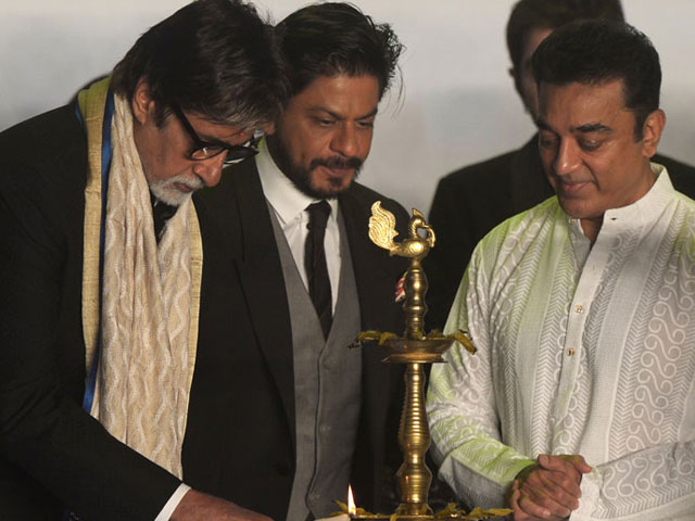 Big B, SRK, Kamal Haasan inaugurate Kolkata film fest