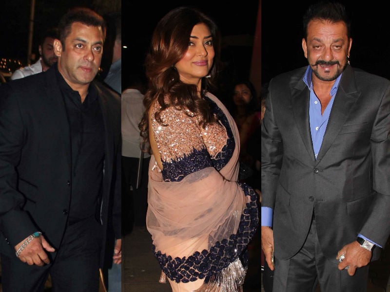 Photo : Salman Khan, Sanjay Dutt, Sushmita Are A-List Celebs at Kresha's Reception