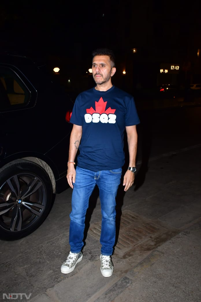 Ritesh Sidhwani marked his presence at the success party of <i>Fukrey 3 </i>. (Image Courtesy: Varinder Chawla)