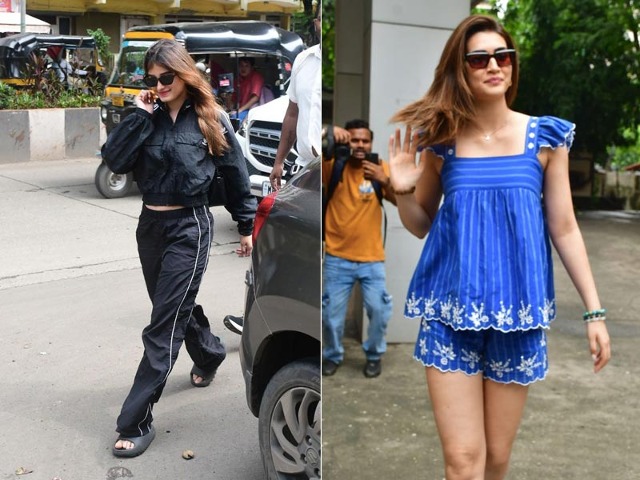 Kriti Sanon And Rasha Thadani Make The Casual Look Cool Kriti Sanon And Rasha Thadani Make The Casual Look Cool