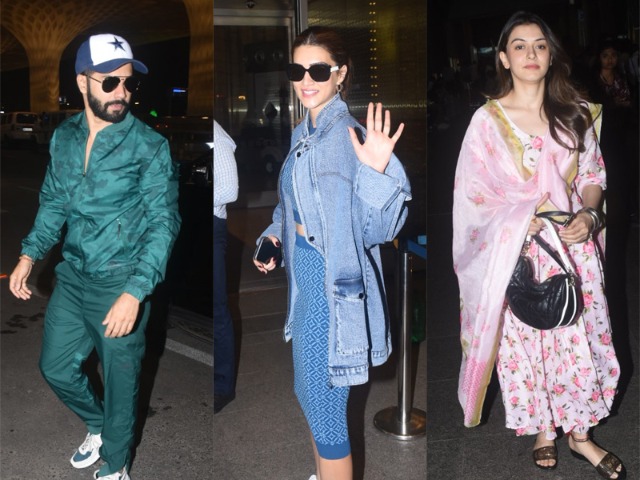 Kriti Sanon-Varun Dhawan, Hansika Motwani And Sonu Sood's Airport Diaries