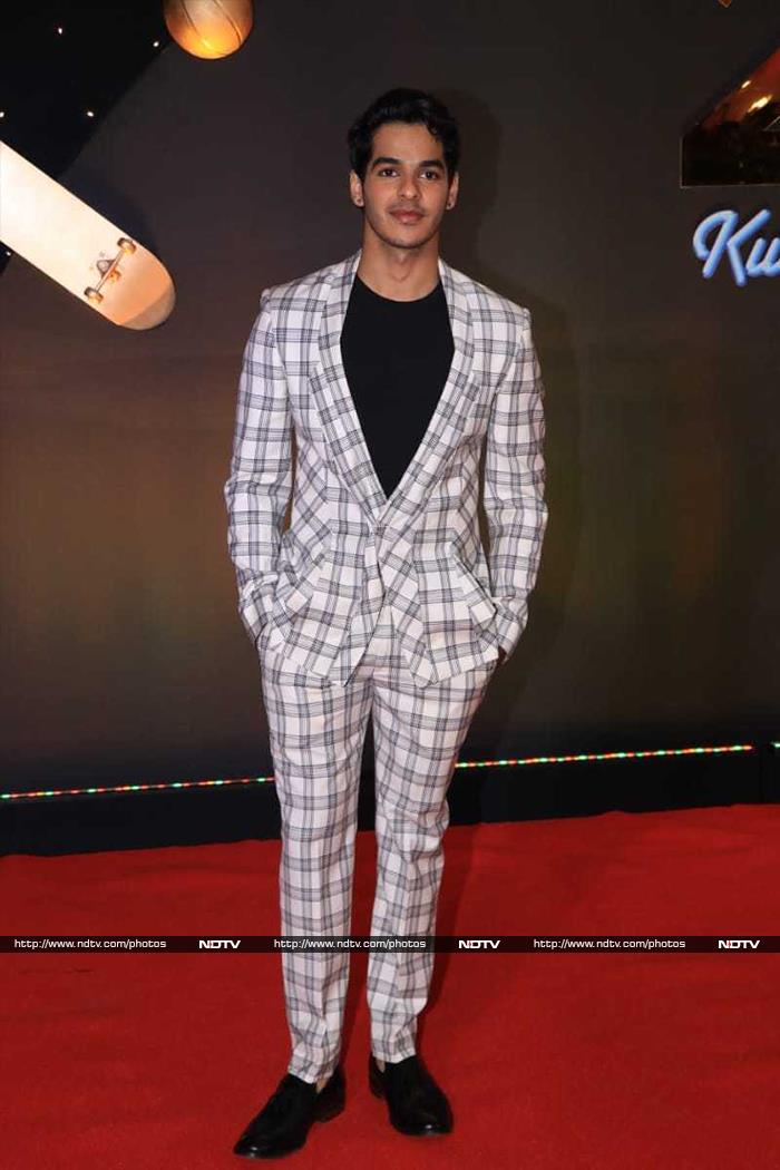 <i>Dhadak</i> actor Ishaan Khatter looked charming.